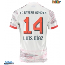 Bayern Munich Luis Diaz #14 Bortedrakt 2025-26 Kortermet
